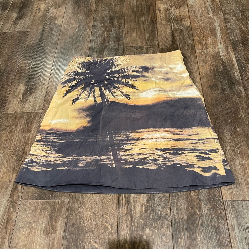 HD in Paris Beige and Blue Skirt